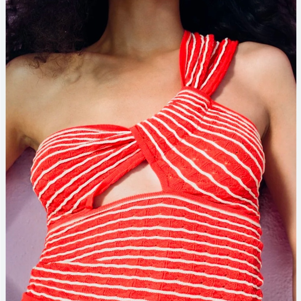 Zara one shoulder top